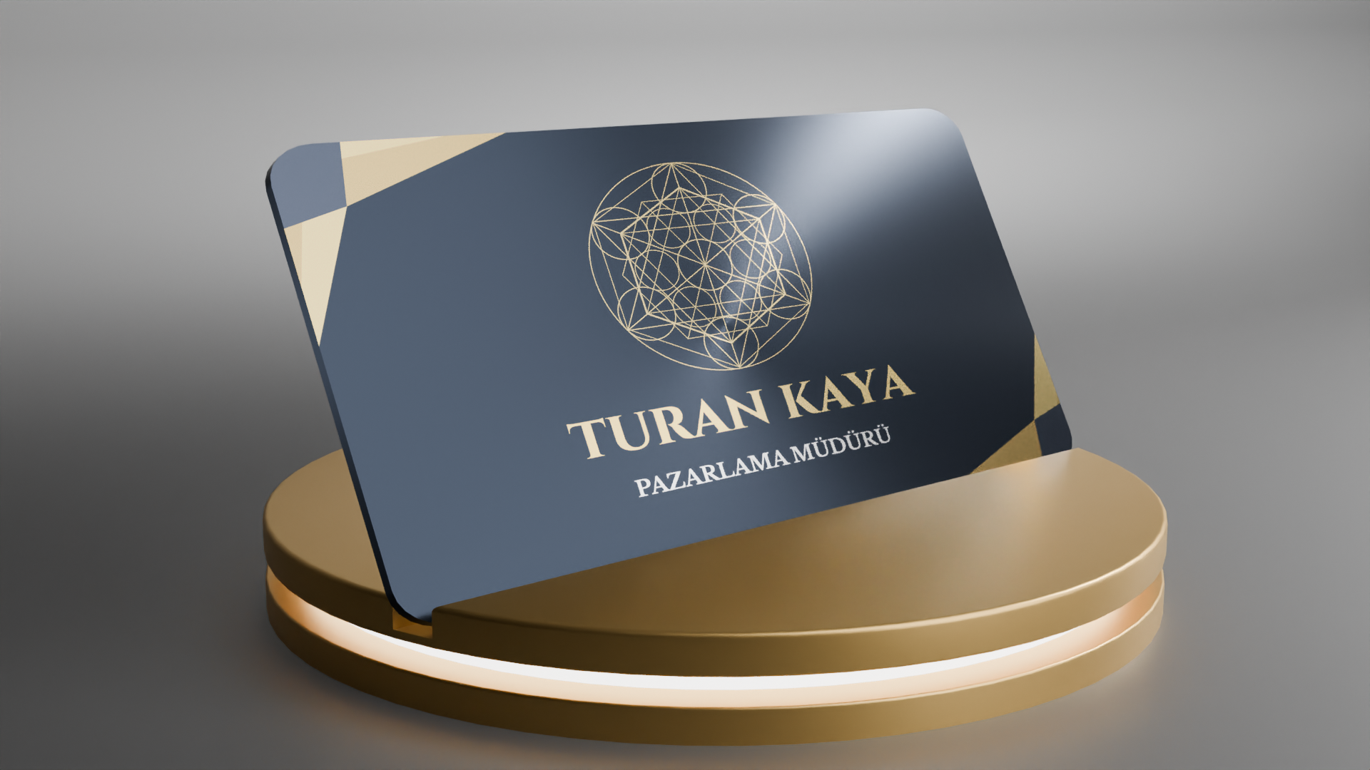 Pazarlama Kartı - Ön