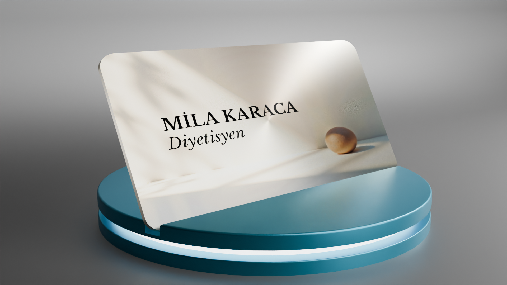 Diyetisyen Kartı - Ön